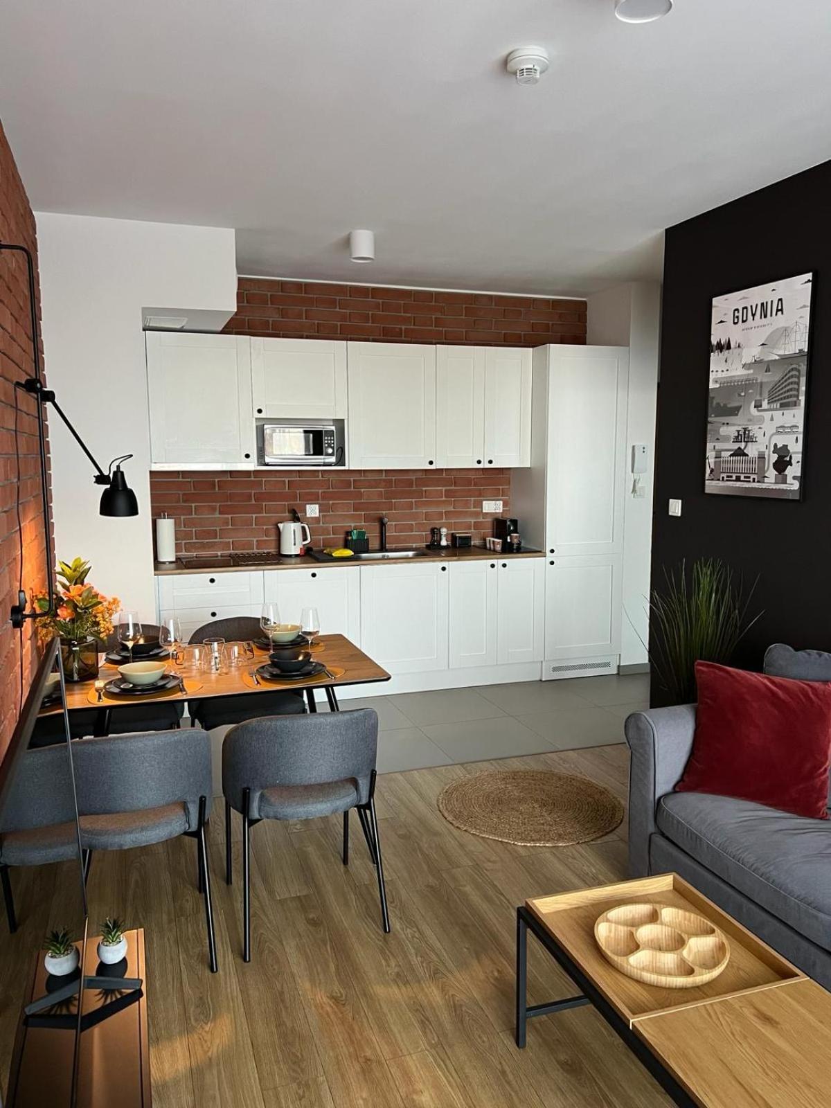Apartament 215 - Modern Tower Gdynia Buitenkant foto