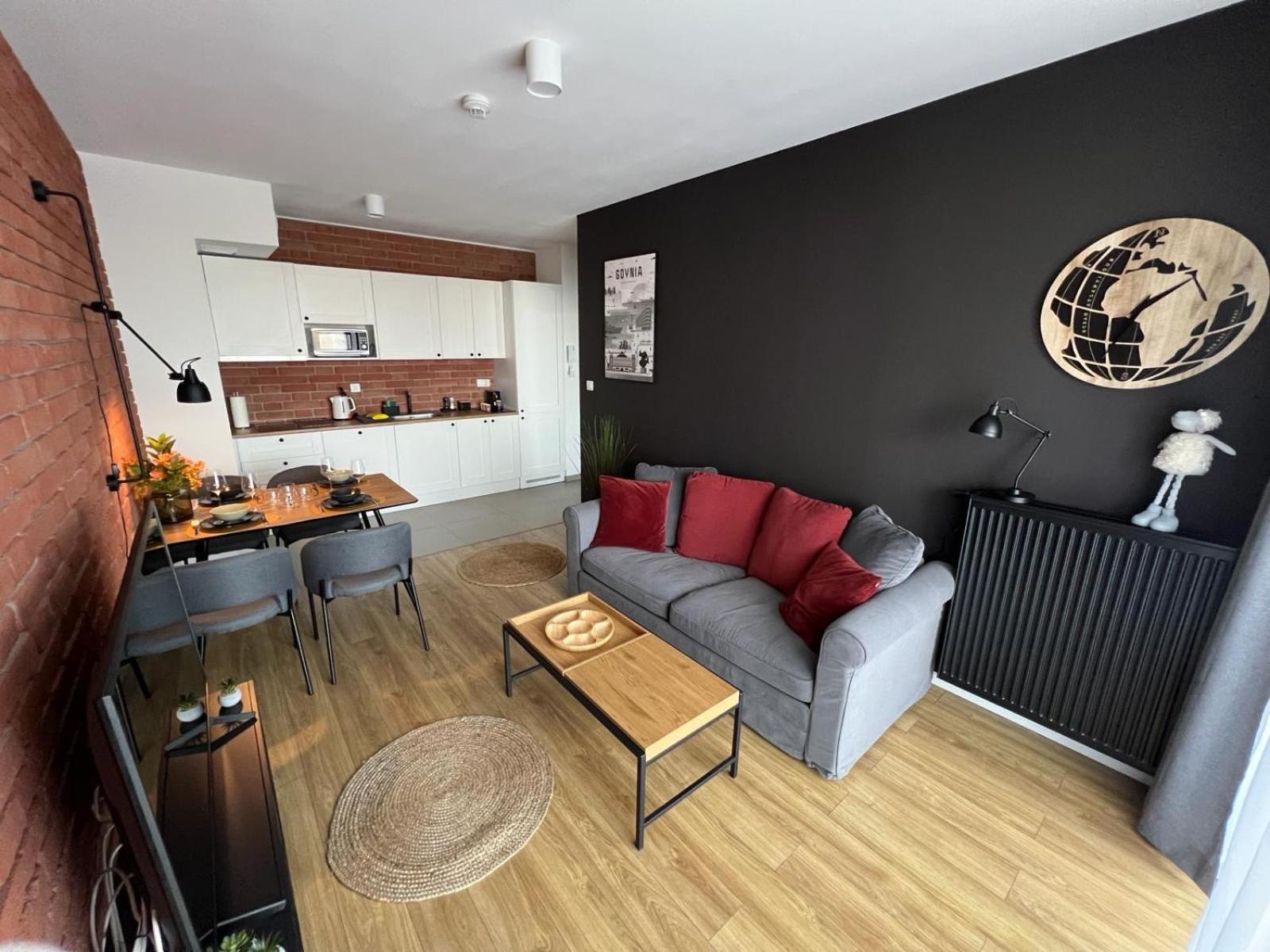 Apartament 215 - Modern Tower Gdynia Buitenkant foto